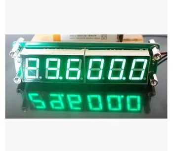 0,1 MHz ~ 65MHz dažnio matuoklis, PLJ-6LED-dažnio ekrano komponentų Žalia