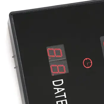 USB Skaitmeninis Laikrodis-Žadintuvas Apšvietimas Atidėti Išjungti Balso Kalendorius Darbalaukio Elektroninių Stalo Laikrodis Data Temperatūros LED Laikrodis ES Plug