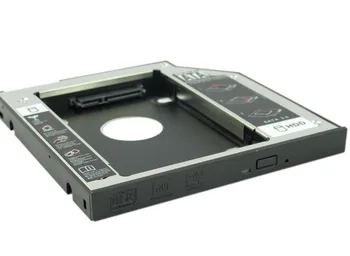 WZSM Naujas 2 HDD SSD Kietąjį Diską Caddy Adapteris rėmas Dell XPS 15 L501X L502X 17 L701X L702X Nuimamas Faceplate