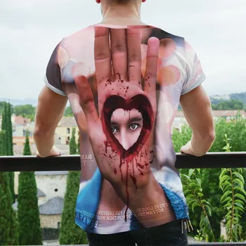 Mados Gatvės Stiliaus Vyrų 3d T-shirt Meno Verpetą Lauke 3d Spausdinimo Naujas Vyrų Ir Moterų, O-neck T Shirt spotify premium
