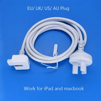 Pakeitimo, Pratęsimo Maitinimo Laido Europos Standard Plug įkrovimo Kabelis Apple 45W 60W 85W Magsaf*1/2 Galia 