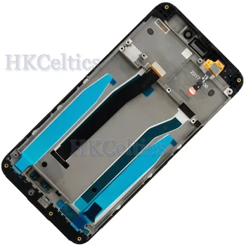 5.0 colių LCD ekranas su Rėmu Xiaomi Redmi 4X LCD Ekranu Pakeisti Redmi 4X LCD Jutiklinis Ekranas skaitmeninis keitiklis + Rėmelį
