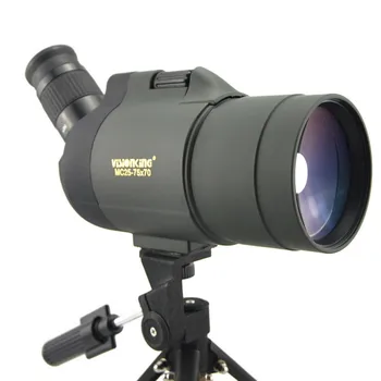 Visionking 25-75x70 MAK Spotting scope Medžioklės/Žygiai Lauko Vandeniui Spotting scope BAK4 Teleskopas Su Trikoju