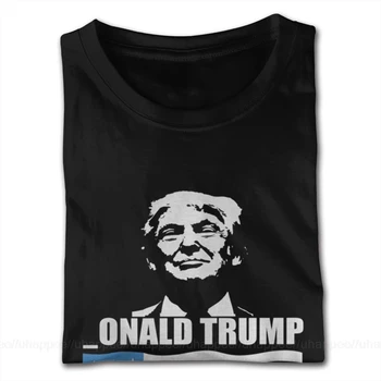 Trump T-Shirts Pora Amerikoje Tee Marškinėliai Homme Trumpas Rankovėmis Pigūs Firminiai Merch
