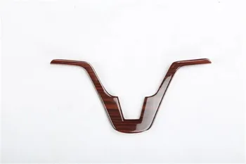 1lot Automobilių lipdukai ABS Blizgesio Raudonmedžio grūdų vidaus apdailos dangtelis Honda CRV CR-V 2007-2011 m.