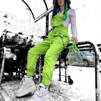 HEYounGIRL Punk Harajuku Drobė Diržas Moterų Atsitiktinis Neoninė Žalia Ponios Juosmens Diržas su Sagtimi Mados Nuisex Cummerbund 2019