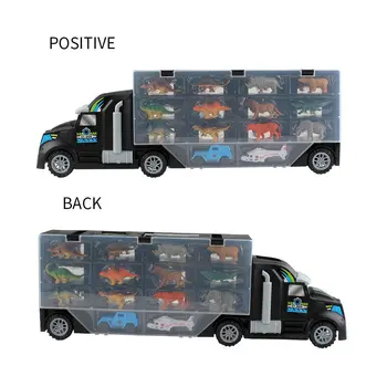 Vaikai Dinozaurai Transporto Automobilių Vežėjas Žaislas Sunkvežimis su Dinozaurų Žaislai Viduje gyvas dinozauras vaikams dovanų