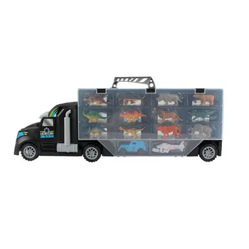 Vaikai Dinozaurai Transporto Automobilių Vežėjas Žaislas Sunkvežimis su Dinozaurų Žaislai Viduje gyvas dinozauras vaikams dovanų