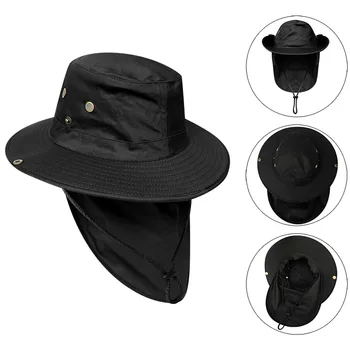 Naujas apsaugos nuo saulės žvejybos skrybėlę vasarą alpinizmo lauko vyrų saulės, skrybėlę, greitai džiūstantys pėsčiųjų laukinių kvėpuojantis saulės skrybėlę