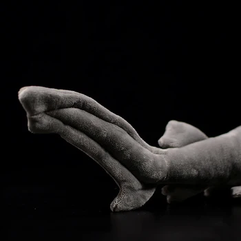 66cm Ilgio Tikroviška Goblin Ryklys Kimštiniai Žaislai, Super Minkštas Realus Jūros Gyvūnų Elfin Ryklys Pliušinis Žaislas Vaikams