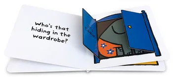 Vaikų 3D Flip Knygas, Kur Yra Maisy Draugai nuotrauką kartono Knyga Amžiaus 2~5 Knyga Prieš Miegą anksti švietimo Pop-up knyga