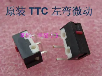 10vnt/daug TTC originalus lenkta koja pelės pusėje mygtukai pelės mikro jungiklis