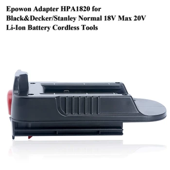 Hpa1820 20V Baterija Konvertuoti Adapteris, Black Decker/Stanley/Porter Kabelis 20V Max Ličio Baterija Black Decker, 18V Ni-Mh Bat