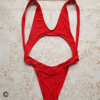 Bather 2020 Naujas Nuogas pilvukas iškirpti Seksualus vientisi maudymosi kostiumėlį, Maudymosi Plaukti Kostiumas moterims maudymosi kostiumėliai, Moterų Monokini Bodysuit