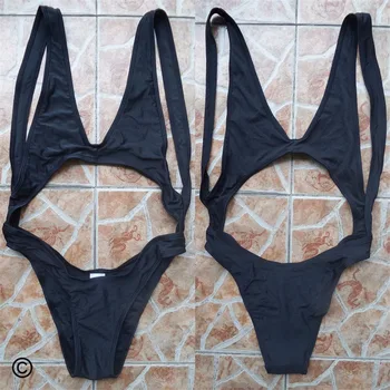 Bather 2020 Naujas Nuogas pilvukas iškirpti Seksualus vientisi maudymosi kostiumėlį, Maudymosi Plaukti Kostiumas moterims maudymosi kostiumėliai, Moterų Monokini Bodysuit