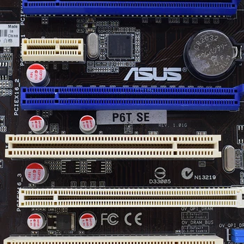 Už ASUS P6T SE Desktop Intel X58 motininę LGA 1366 DDR3 Core i7 USB2.0 SATA II 24GB naudotą KOMPIUTERĮ pagrindinėse plokštėse
