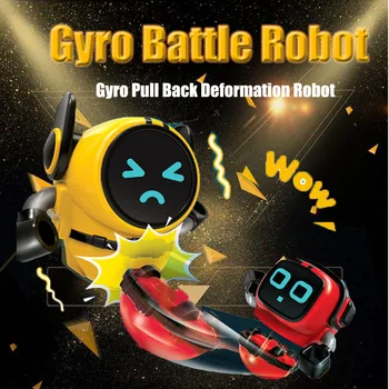 Deformacijos Robotai Gyro Traukti Atgal, Nuimamas Žaislų Nuimamas Žaidimo Top 3 Režimai Vėjo-iki Automobilio Paleidimo Režimas Švietimo Žaislas