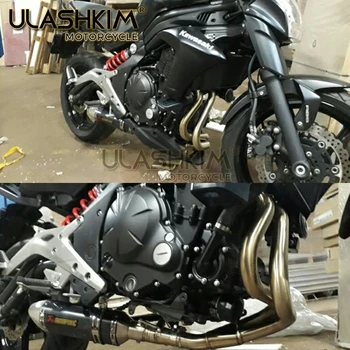 Motociklo Visas Išmetimo Sistema, Duslintuvo Slydimo Ant KAWASAKI ER6N ER6F 2012-2016 Ninja 650R Z650 2017-2019 Versys 650-2020 m.