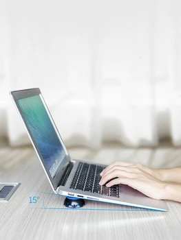 Nešiojamojo Kompiuterio Stovas Magnetinio Nešiojamų Aušinimo Padas MacBook Nešiojamas Kietas Kamuolys Šilumos Išsklaidymo Skidproof Padas Aušintuvo Stander Sąsiuvinis