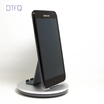 DTFQ 2in1 Įkrovimo lizdo Įkroviklis Doko Stotis+Stalinio Stovo Laikiklį Samsung Galaxy S7 Sony Micro USB 