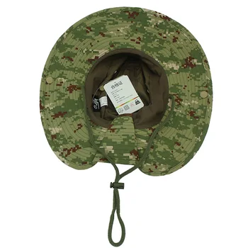 Kamufliažas Žvejo Kibiro Kepurę Shield Bonnie Skrybėlę Džiunglių Veiklą Vasaros Pastoracinės Veiklos Saulės Kepurės Vyrams