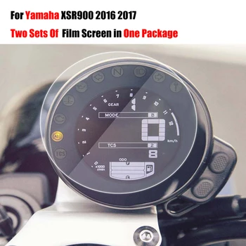 Dvi Kino Ekranus Viename Sklype Yamaha Grupių Nulio apsauginės Plėvelės Screen Protector XSR900 XSR 900 2016 2017