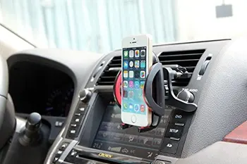 Naujas Universalus Automobilinis Oro Angos Oro ventiliacijos Mount Lopšys Išmaniojo telefono Turėtojas Stovėti Soporte Movil celular mor kos iPhone 7 8 Plus X XS XR