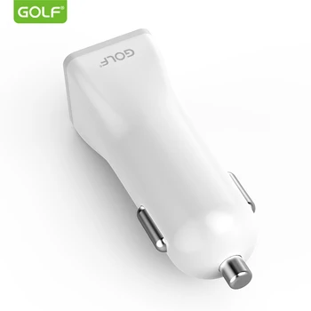 GOLFO 5V 2.1 Dvigubai Išėjimo Dvigubas USB Automobilinis Įkroviklis iPhone Samsung LG 