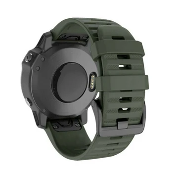26 22MM Greitai Išleisti Lengvai Tilptų Silikono Watchband Dirželis Garmin Fenix 6X 6S 6 5X 5X 5 Plius 3 3HR S60 Pirmtakas 945 Apyrankė