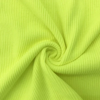 Moterų Sagtis Marškinėlius Apkarpytos Įgulos Kaklo Slim Fit Derliaus Viršuje Sluoksniuoti Drabužius Seksualus Priekiniai Neon Grenn Orange Viršūnes Streetwear