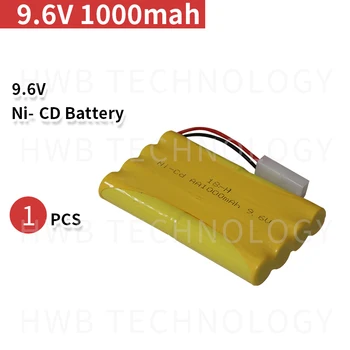 Aukštos kokybės 9.6 V, 1000mAh Ni-Cd baterijos MJX 1559 8888 RC Automobilio Akumuliatoriaus