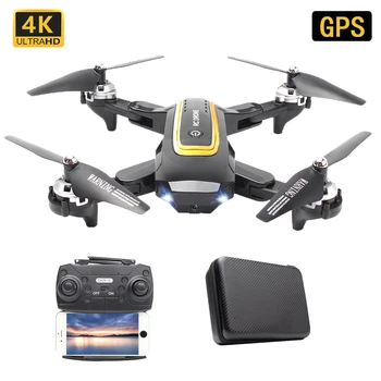 Naujas 4K CS01 GPS Drone su 2.4 G 5G Wifi FPV HD Plataus Kampo Kamera, Sulankstomas Mini Drone RC Quadcopter Sekite Mane CS-01