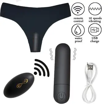 Nešiojami Dildo Kiaušinių Vibratorius Suaugusiųjų Sekso Žaislai Moterims, G Spot Klitorio Stimuliatorius Belaidžio Nuotolinio Valdymo Vibratorius Kulka Kelnaitės