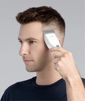 2020 Originalus Xiaomi ENCHEN Padidinti USB Elektriniai Plaukų Clipper Greito Įkrovimo Plaukų Žoliapjovės Suaugusių Vaikų Clipper Du Greičio Cutter