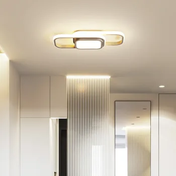 Nauja Stiliaus Miegamojo LED Šviesos Koridoriaus Lubų Šiaurės Europos Stiliaus Kūrybos Apsiaustu Kambarys Juostelės Šviesos Apšvietimo, Lubų
