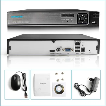 32CH 1080P 25CH 5M 8MP 4K VAIZDO NVR H. 265/H. 264 Motion Detect CCTV Tinklo Vaizdo įrašymo FTP, ONVIF IP Kameros, Apsaugos Sistemos