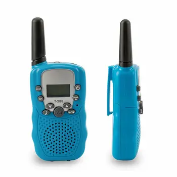 T388 8CH 22CH 2vnt Mini Walkie Talkie Vaikų Radijo Stoties 0,5 W PMR PMR446 FRS UHF Nešiojama radijo ryšys Dovana Vaikui