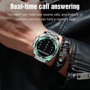 LIGE Smart Watch Vyrų SmartWatch Visiškai Jutiklinį Ekraną, 
