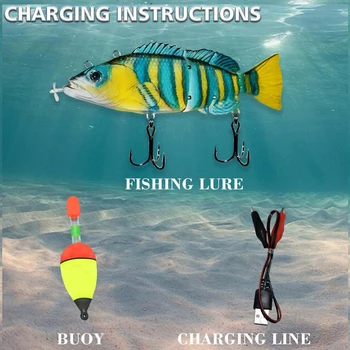1pc Silikono Žvejybos Masalų Karpių Žvejybos Elektroninių Žvejybos Karšto Flash Žvejybos Masalas Žvejybos Masalas USB Įkrovimo Žvejybos Įrankį