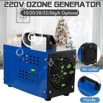 36g/h Ozono Generatorius, Oro Valytuvas Ozonizador Mašina O3 Ozono Generatorius Dezodorantas Dezinfekavimo įranga Pašalinti kvapas ozonizador