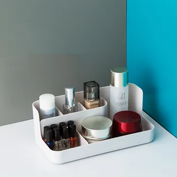 Kosmetikos Laikymo Dėžutė Desktop Storage Box Tualetinis Staliukas Makiažo Teptuku Lūpų Stovo Organizatorius Kosmetikos Makiažas Organizatorius Dėžutę