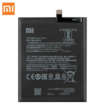 XiaoMi Originalią Bateriją BM3L Už Xiaomi 9 MI9 M9 MI 9 Naujas Autentiškas Telefono Akumuliatorius 3300mAh