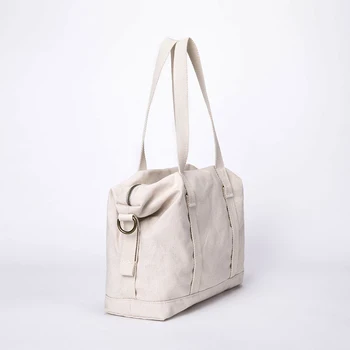 Didelės talpos drobės moterų maišelį laukinių paprastas studentas maišelį bagažo mados pečių maišą
