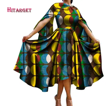 2020 Naujas Dashiki Afrikos Spausdinti Šalis Suknelės Moterims heidi bazin Riche Ankara Spausdinti Tutu Sukneles Tradicinių Afrikos Drabužių WY6534