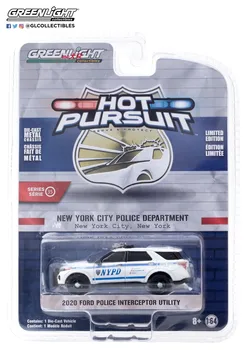 Gree Lengvųjų automobilių 1/64 2017 Ford Police INTERCEPTOR NAUDINGUMAS automobilių šilumos tracker surinkimo versijos automobilio modelio žaislą dovanų