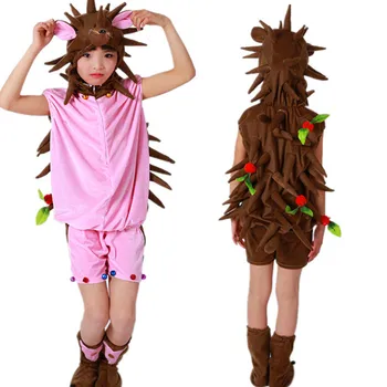 6 stilių gyvūnų kostiumai vaikams voverės kostiumas vaikams voverės uodega kostiumas ežys kostiumas helovyno cosplay šalis