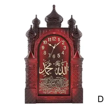 Islamo Sieniniai Laikrodžiai Sienos Kabo Musulmonų Maldos Arabų Derliaus Islamo Mečetė Ramadanas Sieninis Laikrodis Dovana, Namų Kambario Apdaila