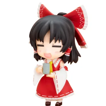 Anime Seksuali Mergina Pav Išlaisvinti B STILIAUS Touhou Project Hakurei Reimu 74# PVC Veiksmų Skaičius, Žaislai Mielas Kolekcijos Lėlės Modelio Dovana