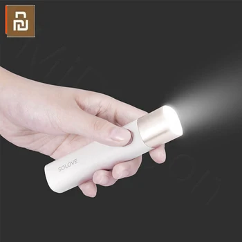Originalus youpin SOLOVE Nešiojamas žibintuvėlis mobiliojo maitinimas USB Įkrovimo Ryškumas EDC Žibintuvėlis 3000mAh LED Žibintuvėlis už Dviratį