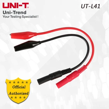UNIT UT-L41 Aligatorius įrašą trumpas testas veda; taikomos UT70A, UT70B, UT71 serija, UT801, UT802